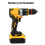 For 18V 20V Battery Electric Drill Power Tool 6