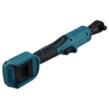 3/8 inch ratelsleutel 90 graden recht, zware mini haakse sleutel voor 18V 20V accu