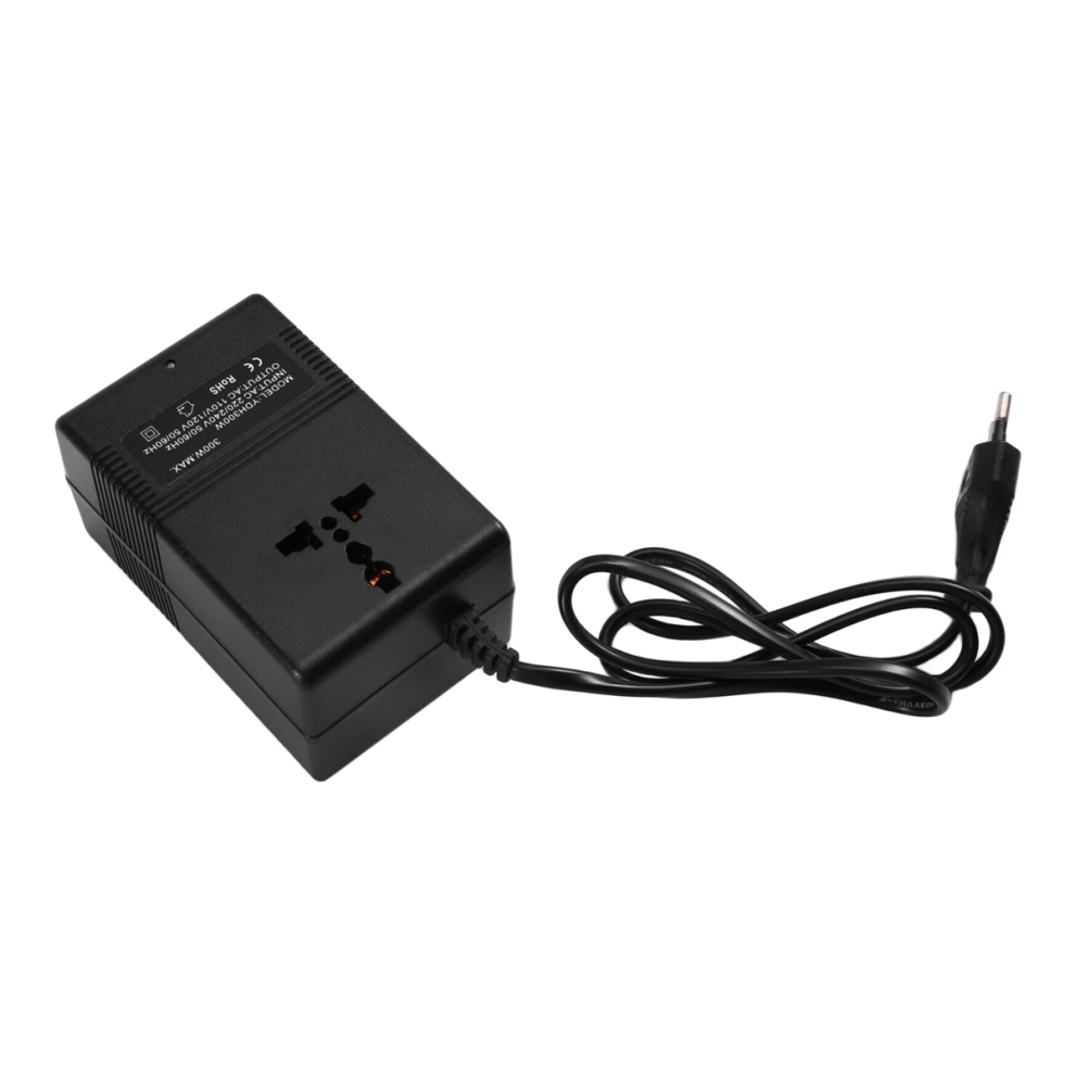 300W Voltage Converter Transformer 220V To 110V Steps Down Travel Adapter Inverter Eu Plug 4854148740535