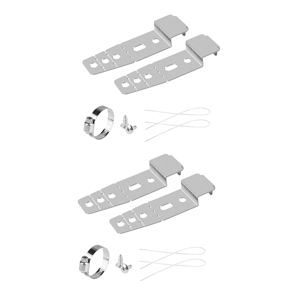 2Set 5001Dd4001a Dishwasher Mounting Bracket Kit, Clips Under Counter Brackets 4854148746421