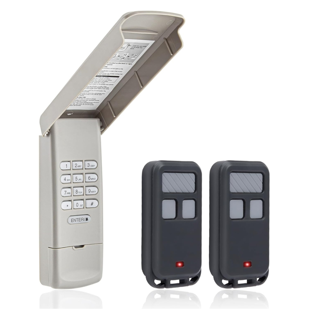 Garage Door Opener Keypad With 2Pc 890Max Remotes For Openers 4854148747305