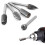 Carbide Rotary Burr Set 12MM Head with Shank Double Cut File 8