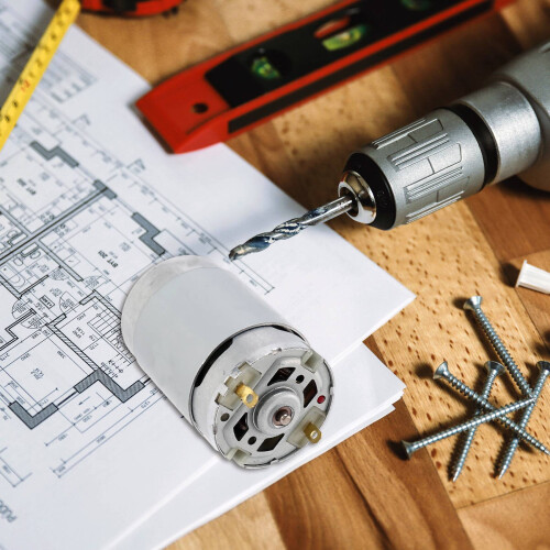 DC RS550 Motor for Cordless Drill Screwdriver 18V 2