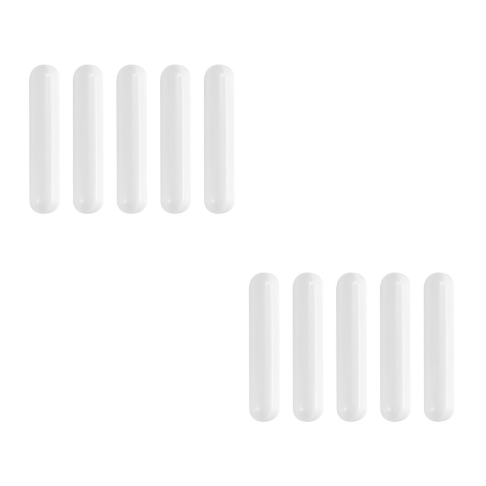 10 Pieces PTFE Magnetic Stirrer Mixer Stir Bar Laboratory Bar(8X40mm)-image-OPC-PJ5K96S-NEW
