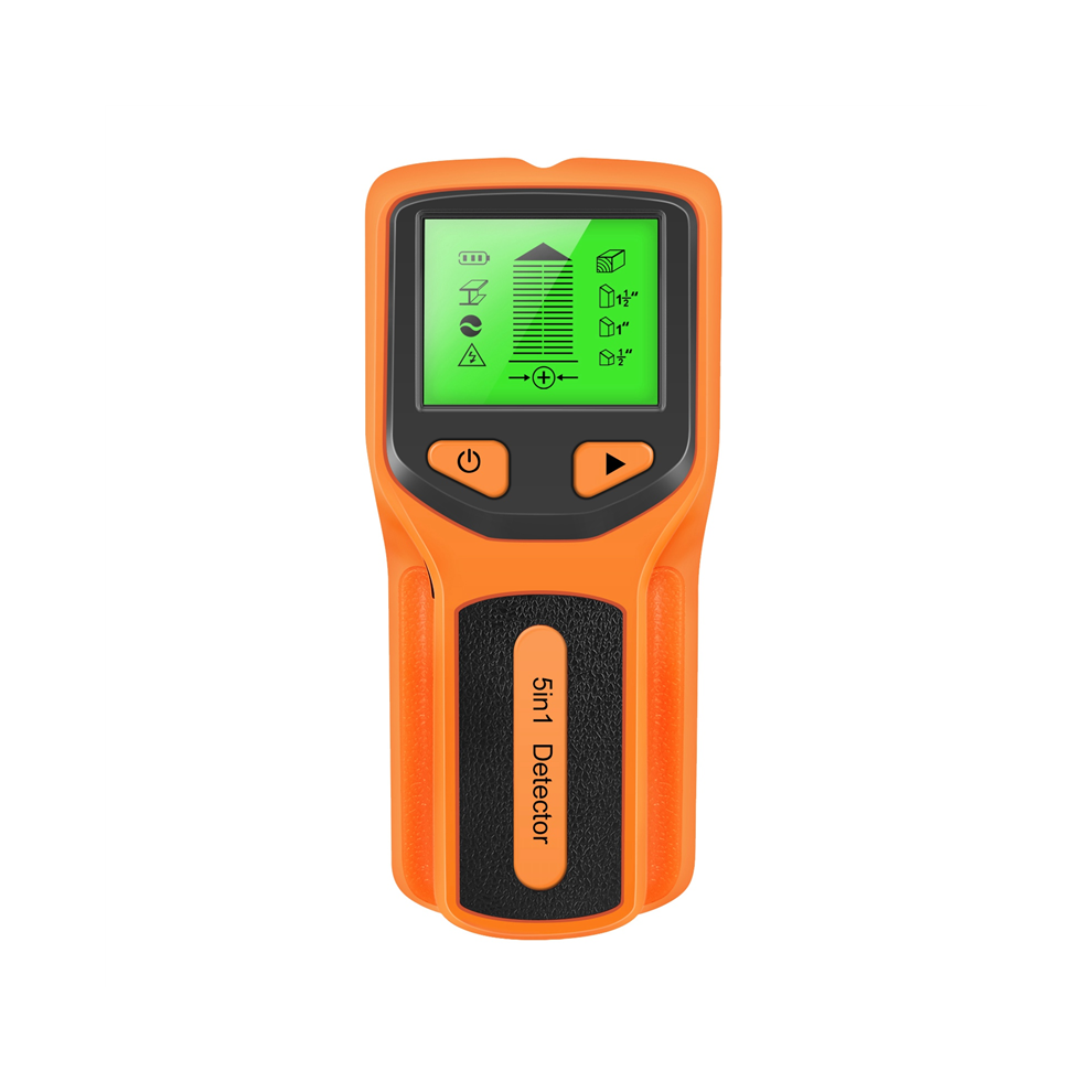 5-In-1 Studs Metal Detector Wall Scanner Ac Wood Finder Cable Wires Depth Tracker Electric Box Finder Wall Detector 4852847305680