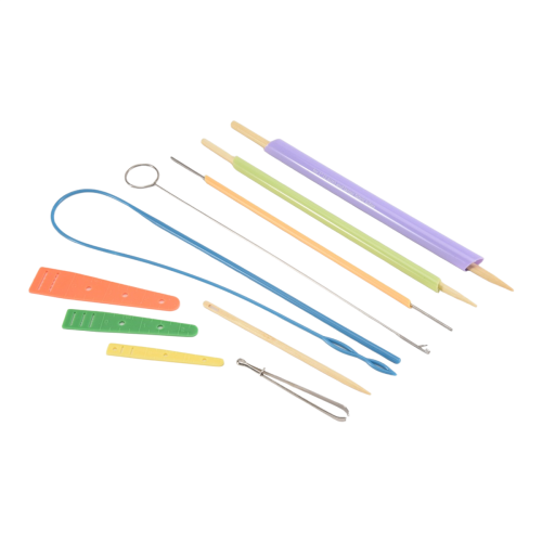 Fabric Tube Turning and Threading Tool Includes Drawstring Threader