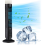 Luftkühler-Ventilator, Stromlinienförmiger Turmventilator mit LED, USB-Schnittstelle, Schwarz 6