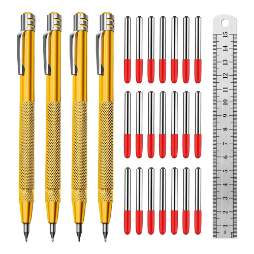 4 Pack Tungsten Carbide Scriber with Magnet, Metal Scribe 1