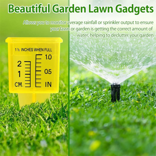 20PCS Regenmesser Wiederverwendbare Garten Wasser Sprinkler 2