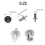 Expansion Aluminum Rivet,Half Round Head Hammer Drive Blind Rivets 4