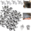 Expansion Aluminum Rivet,Half Round Head Hammer Drive Blind Rivets 6