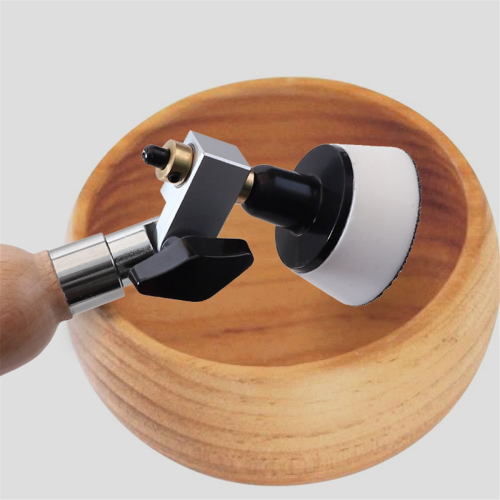 Bowl Sander Set 50pcs Sandpaper Discs Sanding Tool with Handle