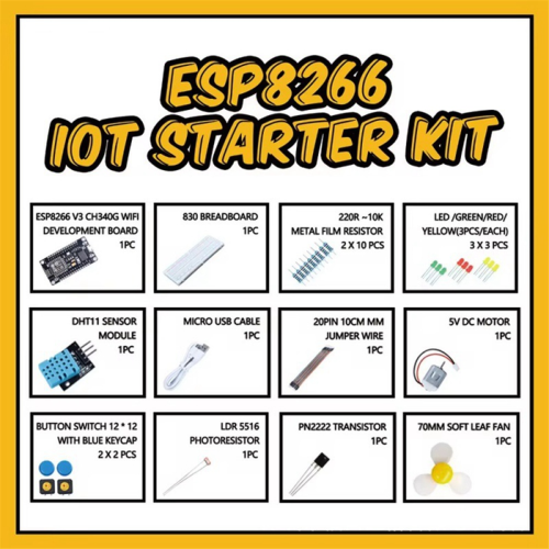 ESP8266 WiFi Kit Temperatuur- en vochtigheidssensorprogrammering 2