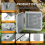 Coffret électrique extérieur de distribution étanche IP67 4