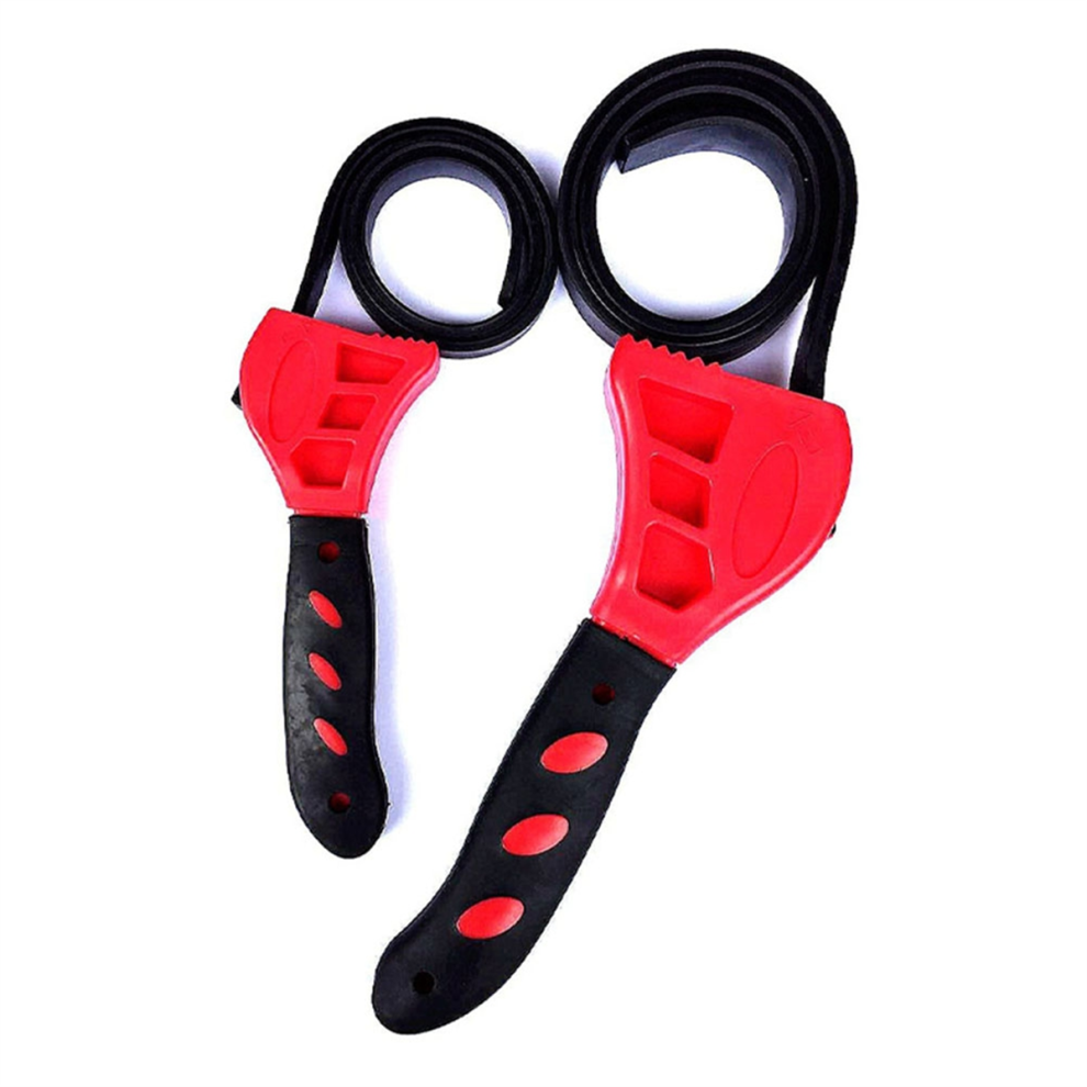 6In 8In Belt Wrench Oil Filter Puller Strap Spanner Chain 4852847325091
