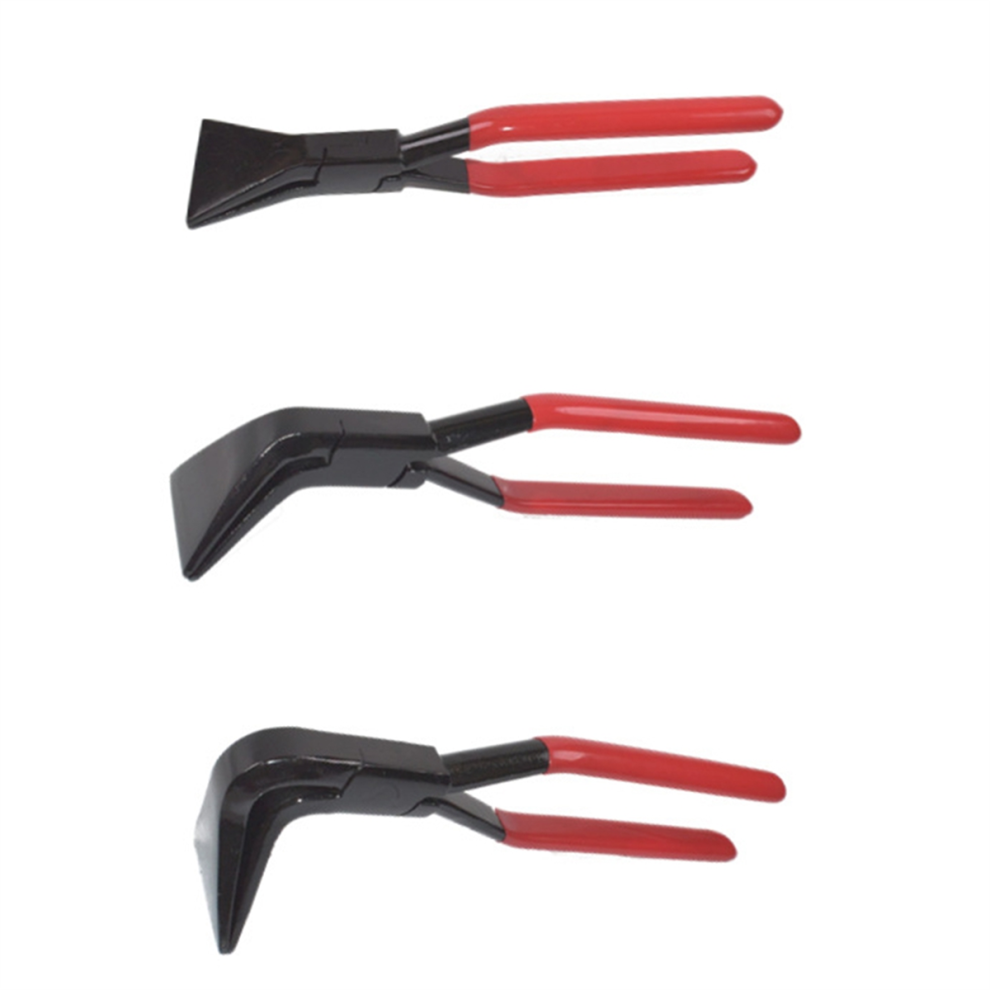 3Pcs Hand Seamers Sheet Metal Tools Straight Jaw Bending Pliers 4852847326043