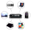 Channel Power Amplifier with Subwoofer Output Black 7