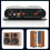 Channel Power Amplifier with Subwoofer Output Black 6