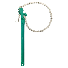 Clé à chaîne à cliquet robuste et réglable pour filtre à huile