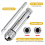 2Pcs Ratchet T Handle Tap Wrench, Adjustable Bar 6