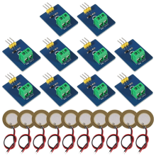 10 Stück piezoelektrisches Sensor-Analog-Keramikmodul