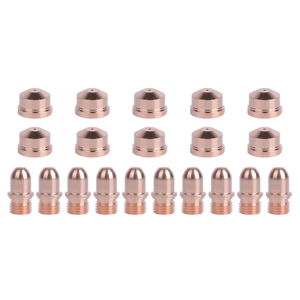 20Pcs A141 Plasma Electrode Pr0101 Nozzle Tip Pd0101 1.7Mm 4852847335892