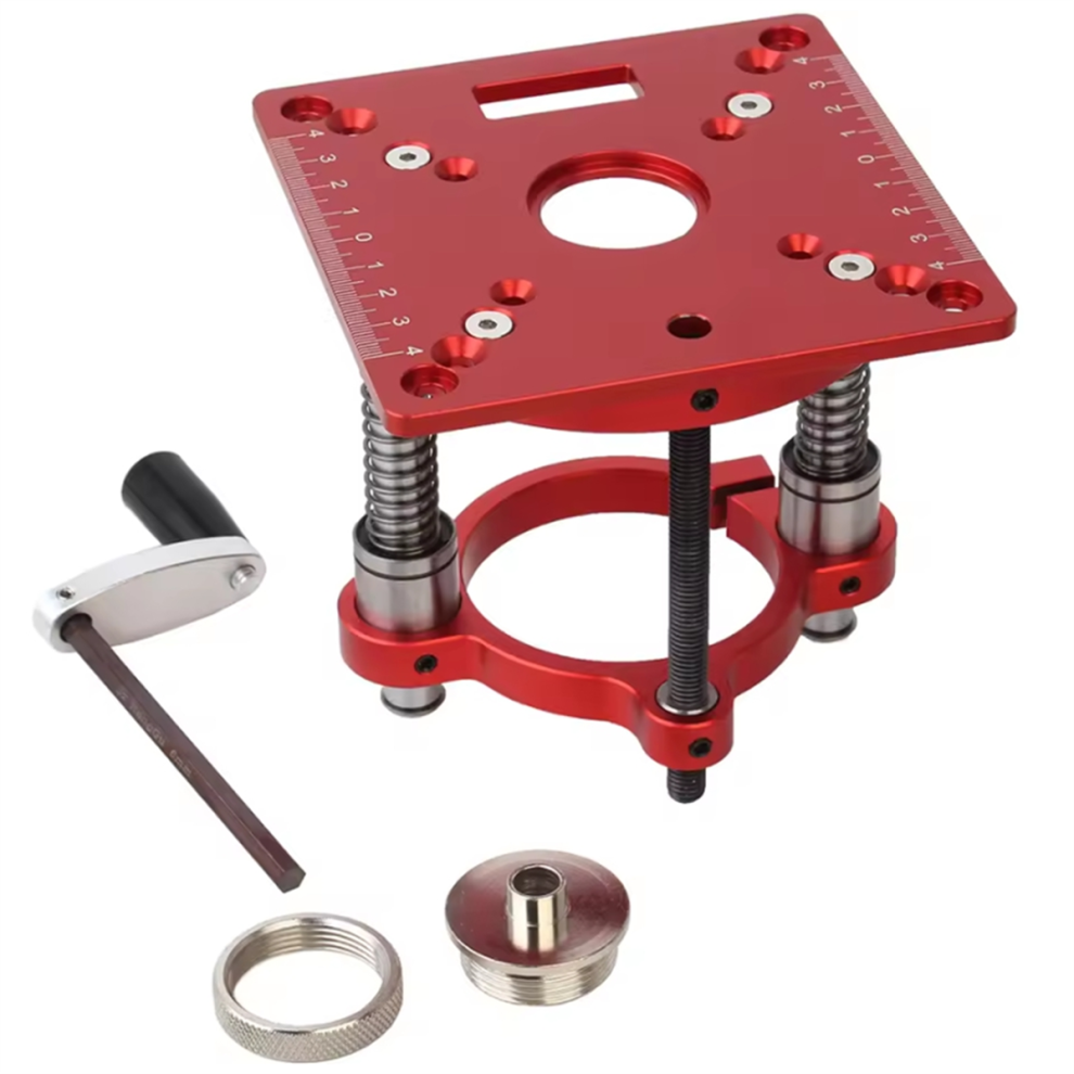 Precision Router Lift Woodworking Table Insert Plate Base 4852847336516