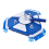 Pool Vacuum Head with Side Brush Universal Steering Handle 5