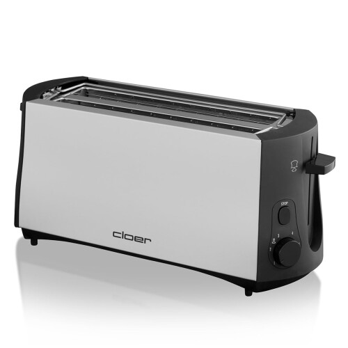 Cloer 3710 - toaster - matte black metals 2