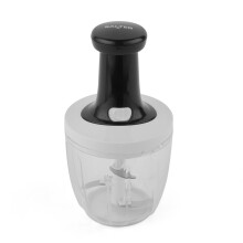 Salter BW12923EU7 Press Chopper ? Manual Hand Dicer for Onion, Pepper, Mincer Food Processor, Garlic, Ginger, Herbs, Chillies, Stainless Steel Blade,