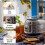 Ariete Ariete 155 Capri Toaster, 810W, 2 Slices, 6 Toasting Levels, Crumb Tray, Defrost Function, Automatic Eject 4