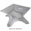 Winnerwell Flatfold Fire Pit ? XL | Portable Stainless Steel Fire Pan 4