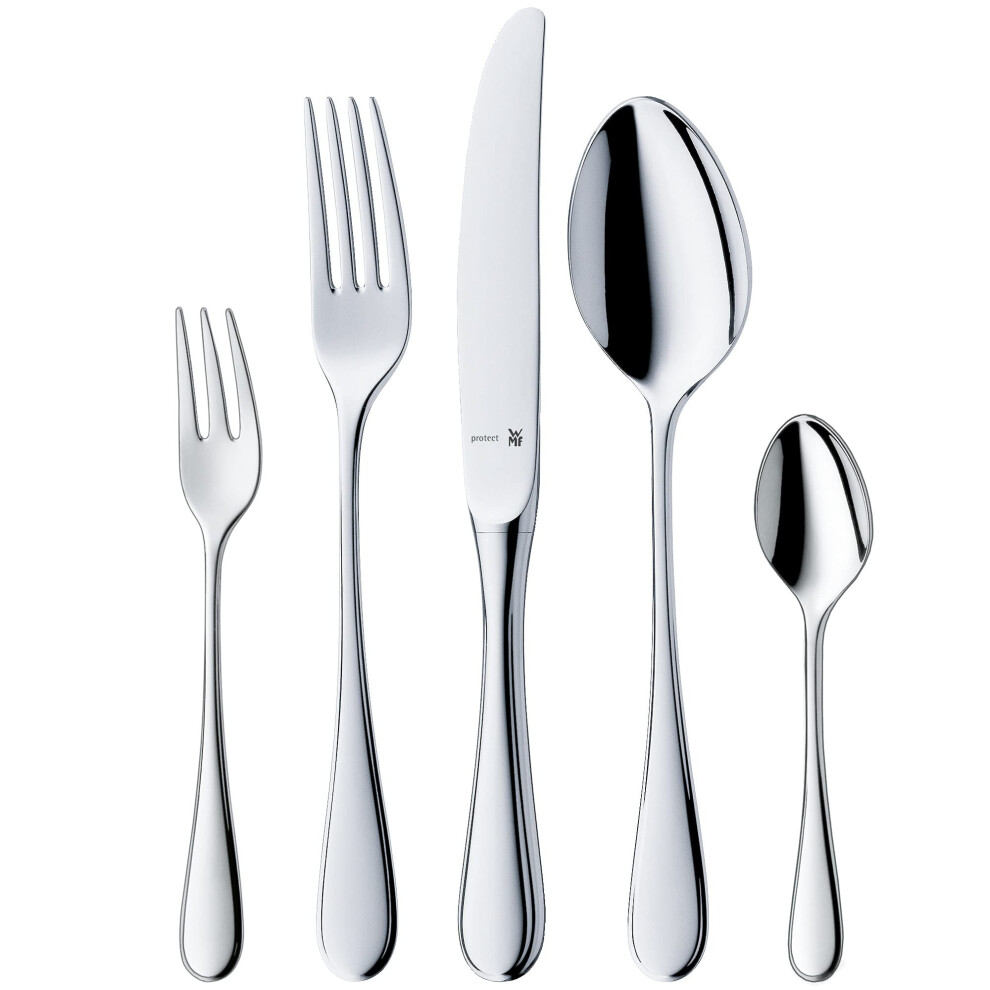 WMF 30-Piece Kent Cromargan protect Cutlery Set, Silver