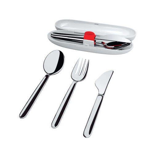 Alessi Alessi Cutlery Set, Grigio, one Size