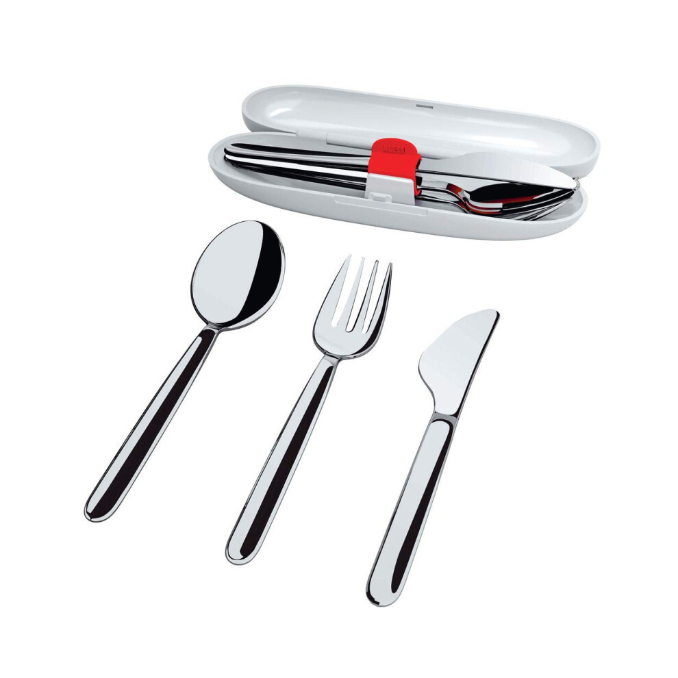 Alessi Cutlery Set, Grigio, One Size