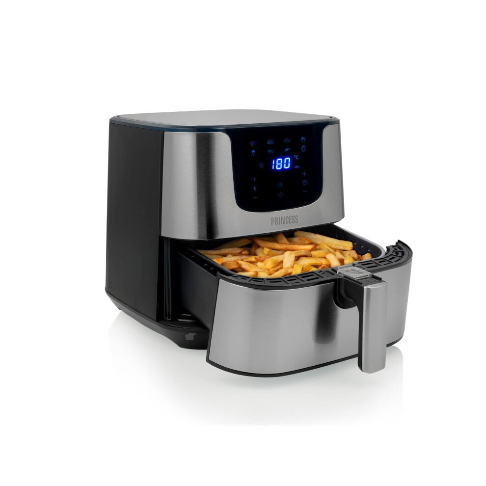 Princess 01.182060.01.001 Hot Air Fryer 1700 W Non-Stick Coating, Timer Function, Overheating