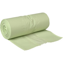 Abena Biodegradable Bin Bags | 10L | Roll of 50 | Biodegradable Bin Bags | Compostable Food Caddy Bags | Biodegradable Bin Liners Ideal for Household