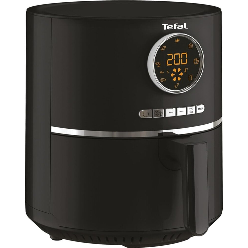 Tefal EY1118 UltraFry Digital Hot Air Fryer, Automatic Shut-Off, Black