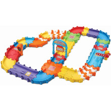 VTech Toot-Toot Drivers Track Set, First Kid's Car Set, Cars for Boys and Girls, Suitable for Kids Aged 1 to 5 Years Old, Multicolor, Box size: 30 x