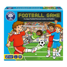 Orchard Toys Football Game, Perfect for Kids and Football fans ages 5+, Fun Snakes and Ladders Style Game, Family Game