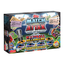 Football Billionaire Match Attax Edition Family Board Game For Kids and Adults | Ages 6+ | A Trading & Family Strategy Game for 2-6 Players as Seen on