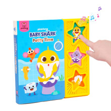 Baby Shark Potty Time 3 Button Sound Book, Baby Shark Healthy Habits Sound Books, Interactive Potty Training Books for Toddlers, Learning & Education