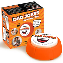 Funny Dad Jokes Electronic Sound Button - 135+ British One Liner Audio Dad Jokes - Gifts for Men - Funny Gifts for Men - Dad Gifts - Perfect for