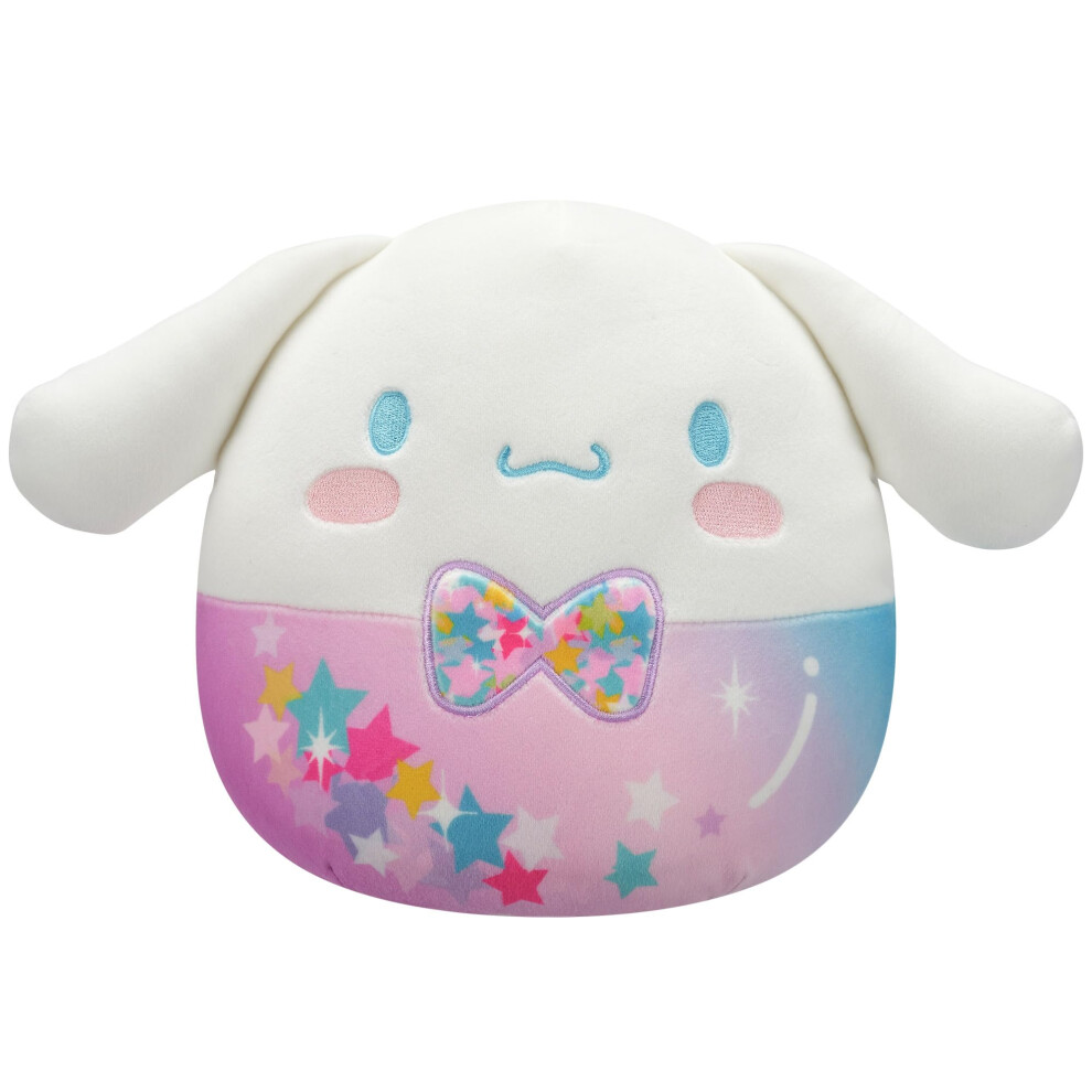 New Squishmallows Original Sanrio 10-Inch Starshine Cinnamoroll In Bowtie ? Official Jazwares Plush (Medium-Sized) Sqsn00605