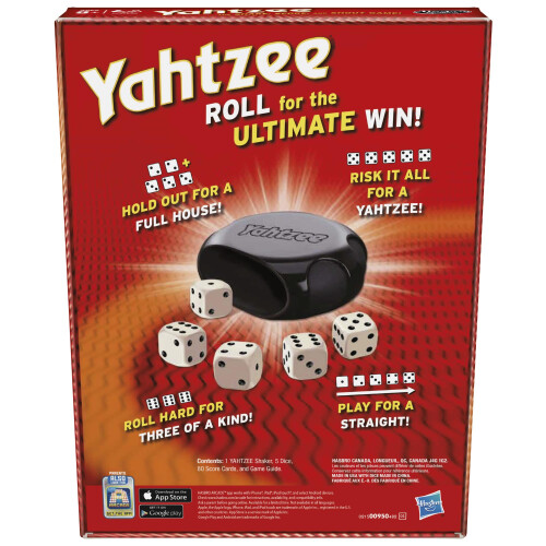 Hasbro Yahtzee Score Pad Board Game 1