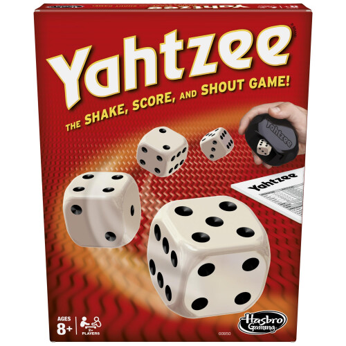 Hasbro Yahtzee Score Pad Board Game