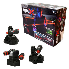 SpyX Lazer Trap Alarm For Kids - Protect Yourself With Invisible LED Trip Wire Beams For Fun Spy Missions - Includes 2 Super Bright Beams and Receiver
