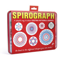 Spirograph Retro Tin | Create Amazing Endless Designs | Featuring Throwback Packaging & Retro Graphics | Collector's Tin Art Set | Creative Arts &