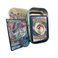 PoK?MoN Mini Tin Bundle - 50 Assorted Cards, 1 Random Ultra Rare & Game Coin