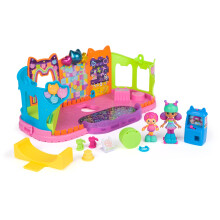 Gabby?s Dollhouse, Party Room Playset with Exclusive Toy Figures, Doll?s House Furniture, Accessories and Fidget Play, Kids? Toys for Girls and Boys